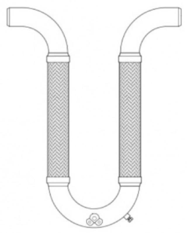 Two-Leg U Style Loop TLUW3